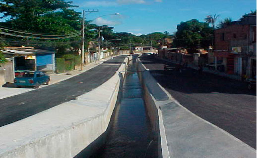 OBRAS DE CANALlZAÇÃO DE VALA E IMPLANTAÇAO DE AVENIDA CANAL – XXVI R.A. AP.5